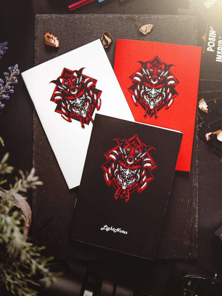 Samurai Spirit - Pack of 3 notebooks