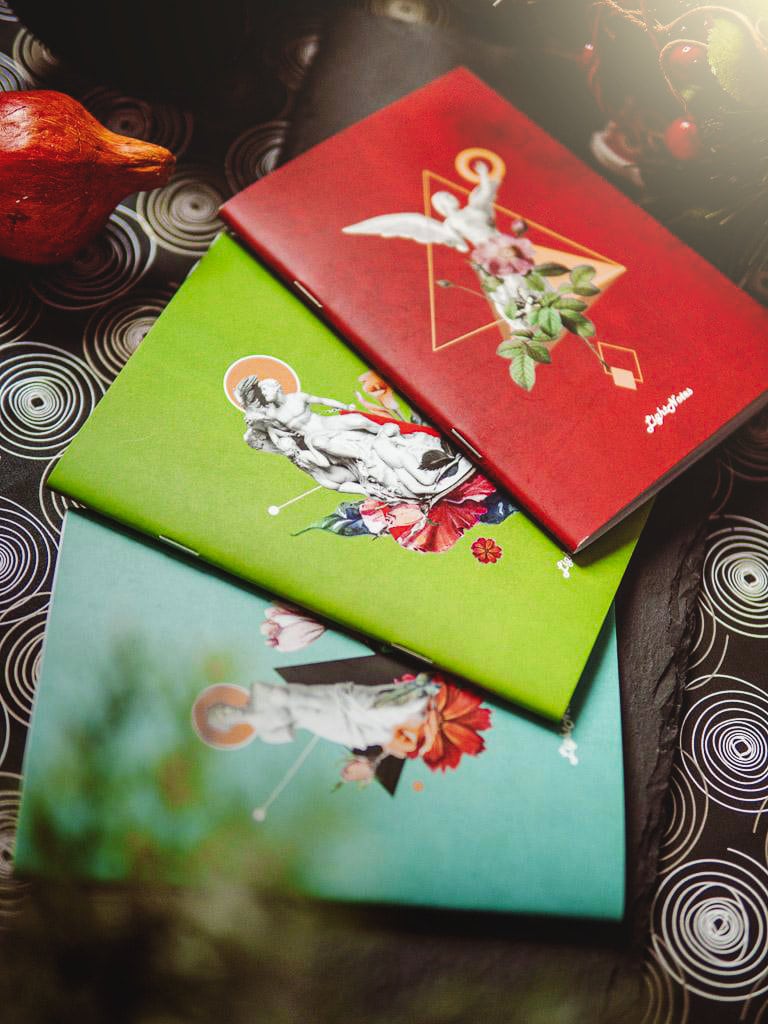 Timeless Beauty - Pack of 3 notebooks